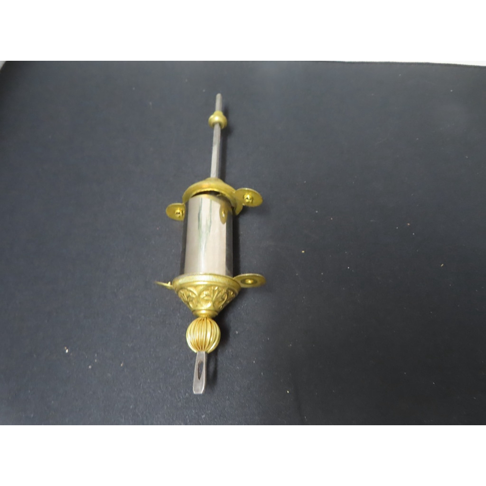 8" Antique Rare & Metal Wall Hanging Clock Pendulum PART, COLLECTIBLE